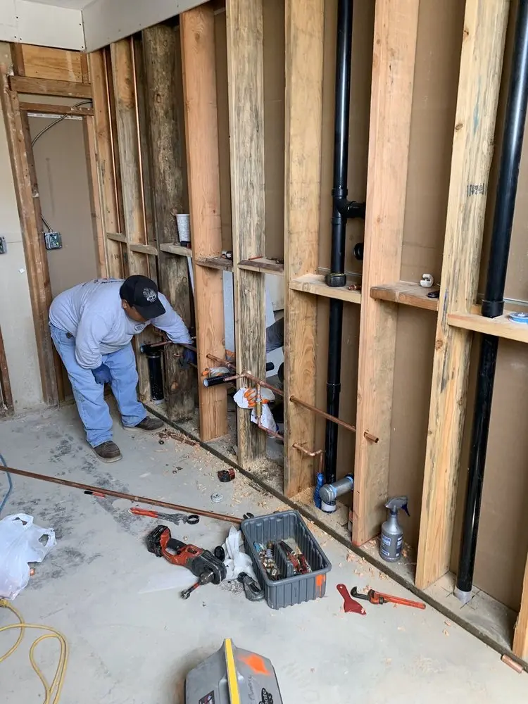 Commercial rough-in plumbing for Gas Line Repair in Maple Shade